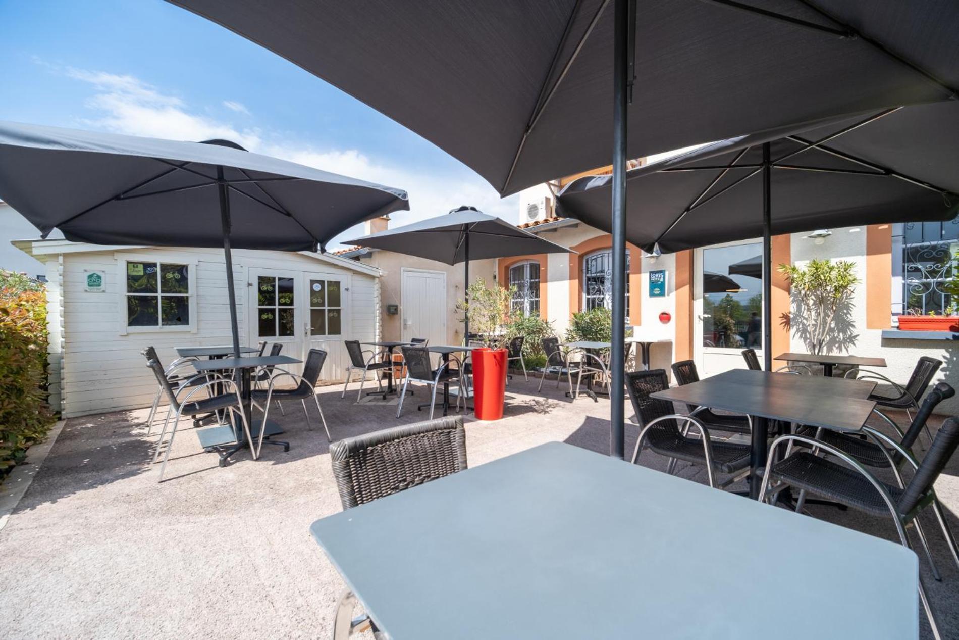 Hotel Restaurant Du Lauragais Logis De France Villefranche-de-Lauragais Exterior foto