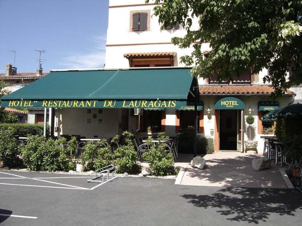 Hotel Restaurant Du Lauragais Logis De France Villefranche-de-Lauragais Exterior foto