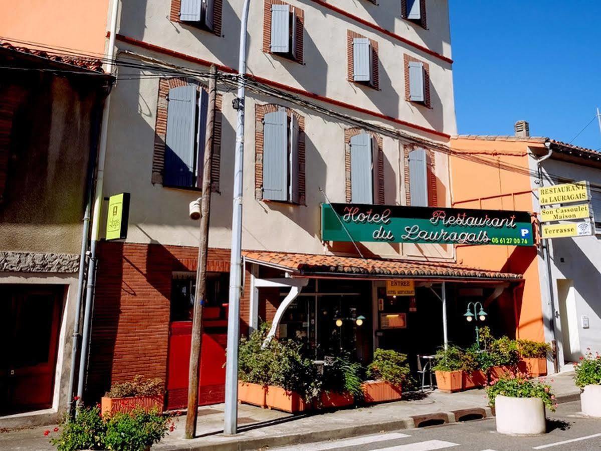 Hotel Restaurant Du Lauragais Logis De France Villefranche-de-Lauragais Exterior foto